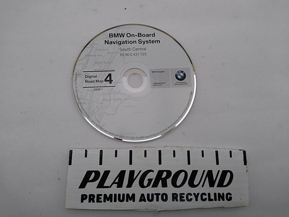 BMW 745I On Board Navigation System DVD