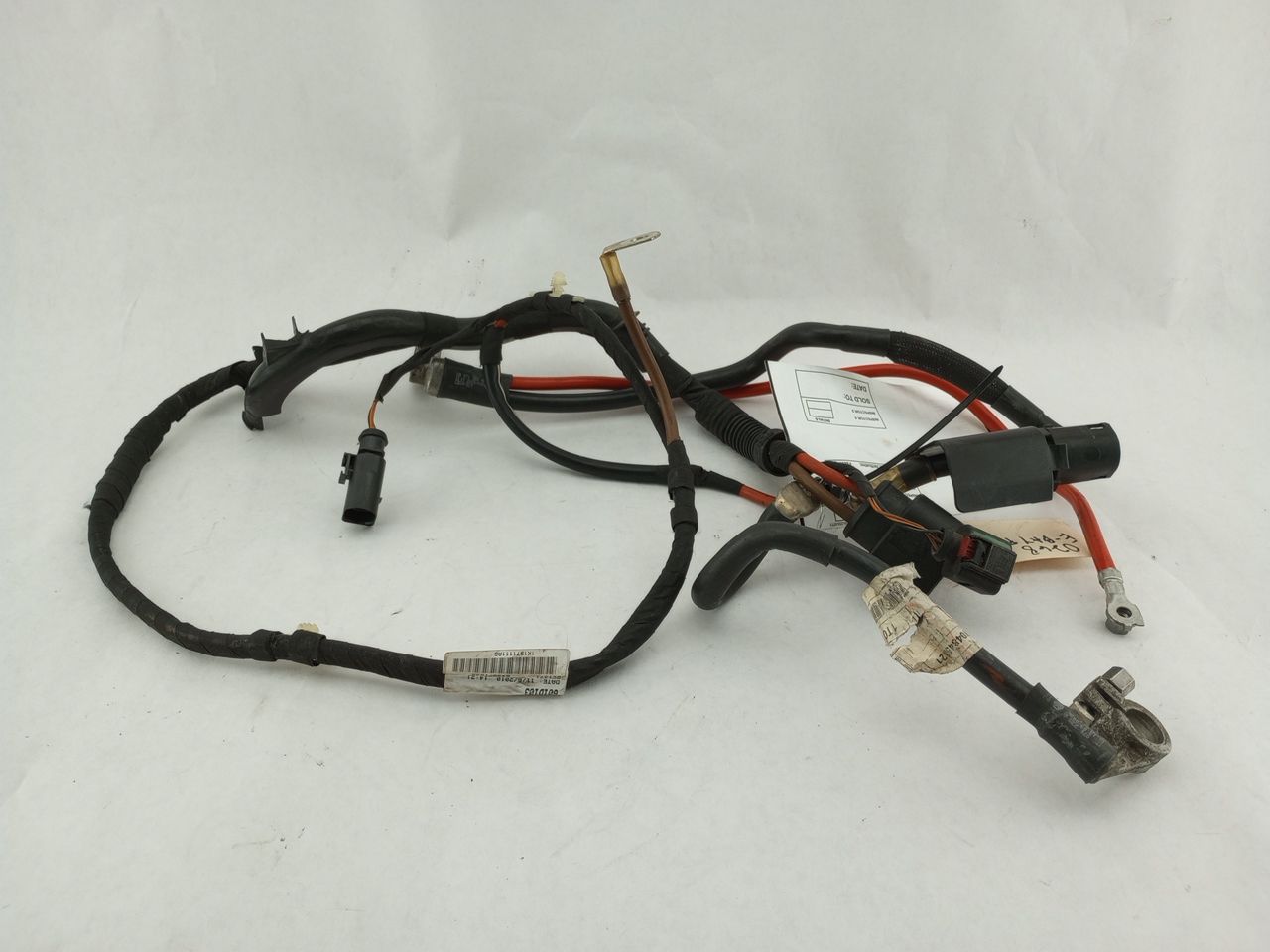 Volkswagen Eos Power Steering Wire Harness And Battery Cables - 0