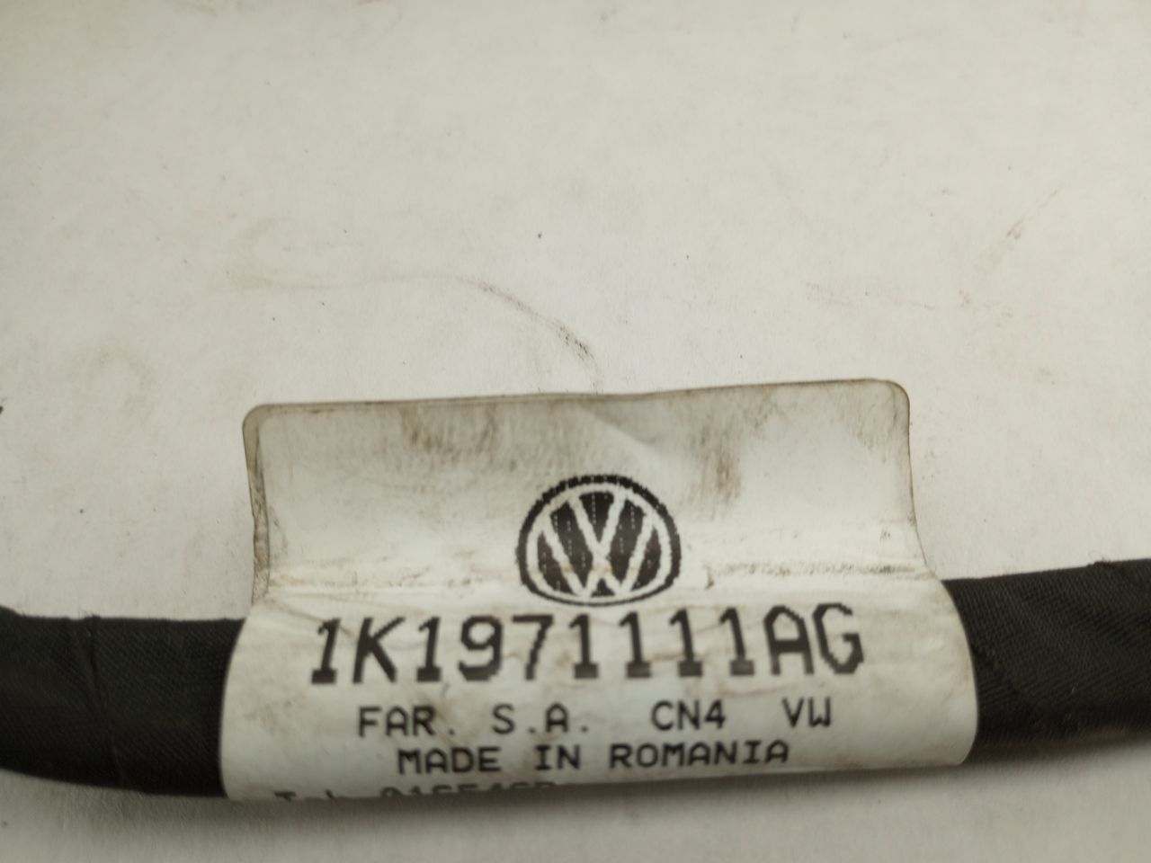 Volkswagen Eos Power Steering Wire Harness And Battery Cables