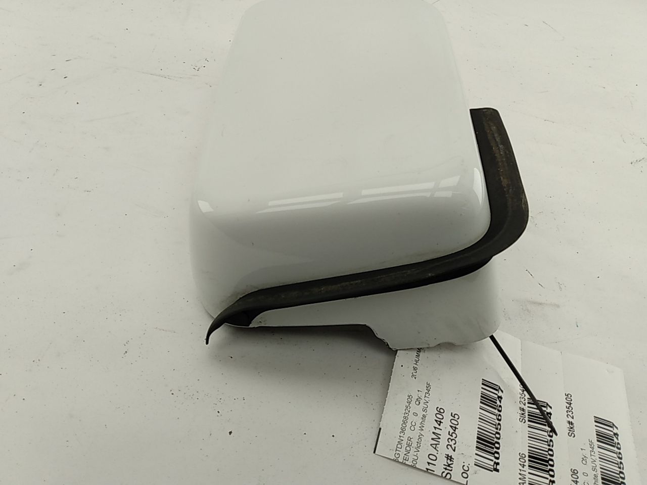 Hummer H3 Front Right Fender Cowl Cap