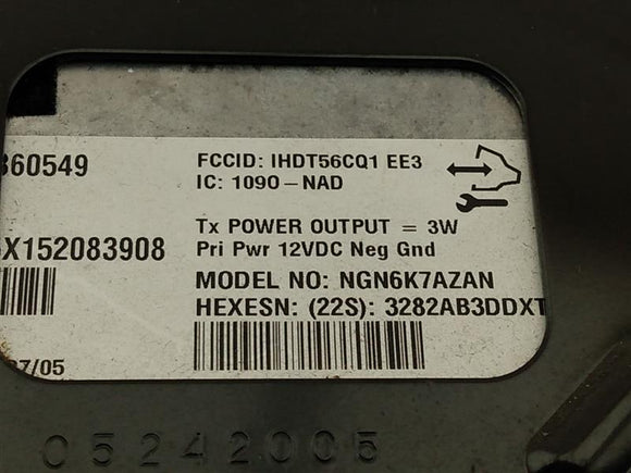 Hummer H3 Motorolla Onstar Communications Module