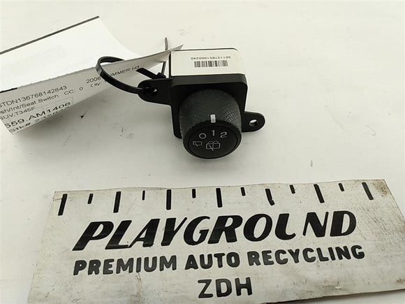 Hummer H3 Rear Glass Wiper Arm Switch