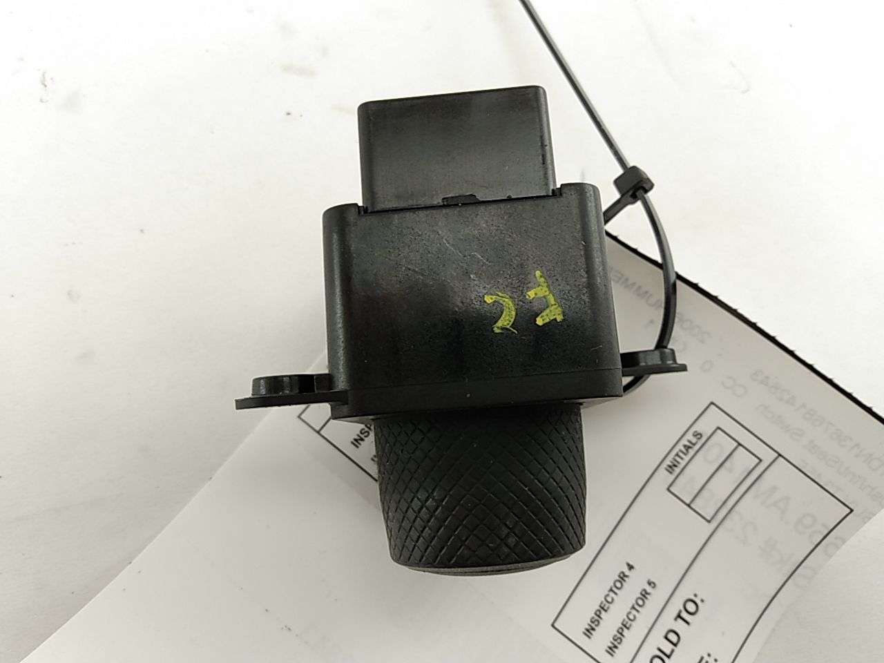 Hummer H3 Rear Glass Wiper Arm Switch