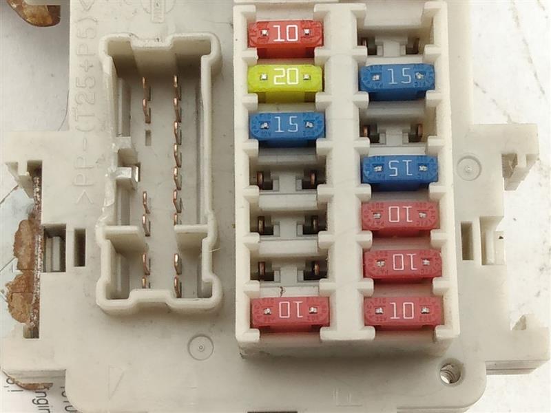 Nissan 350Z Front Left Interior Fuse Box