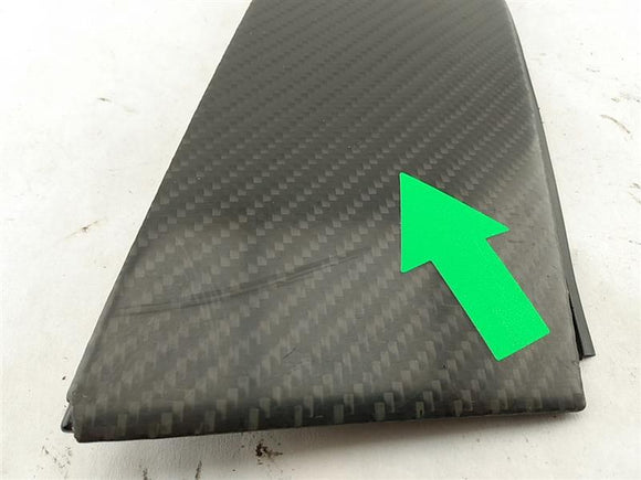 Nissan 350Z Left Carbon Fiber Exterior B Pillar