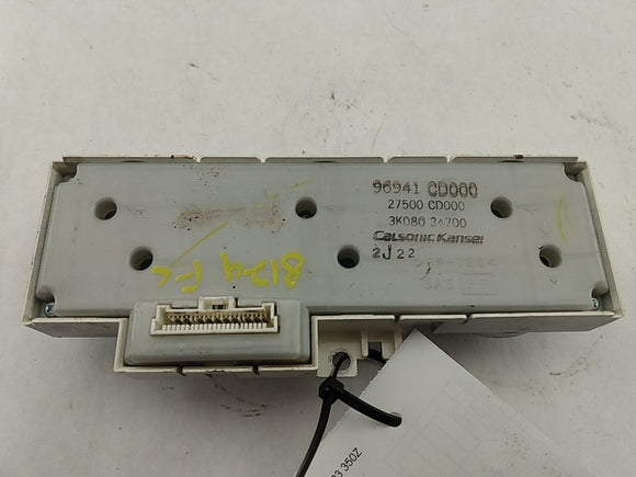 Nissan 350Z Climate Control