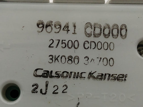 Nissan 350Z Climate Control