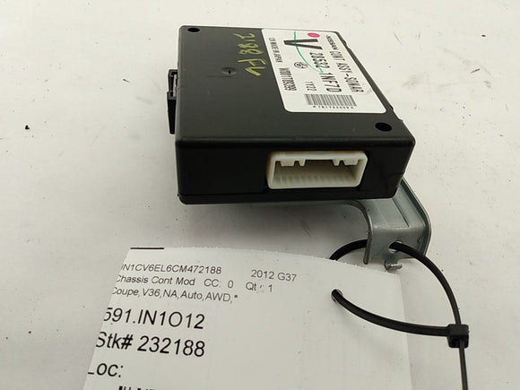 Infiniti G37 Sonar Control Module