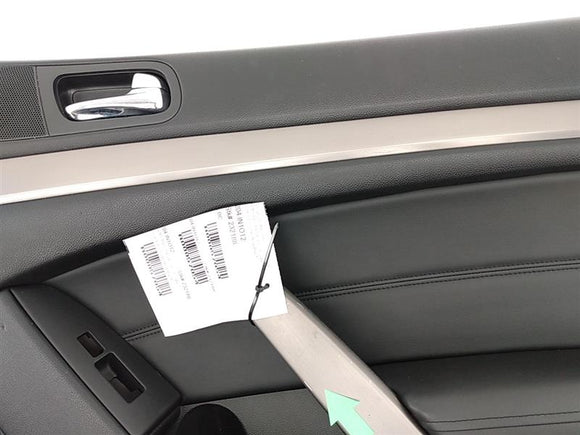 Infiniti G37 Front Right Door Trim Panel