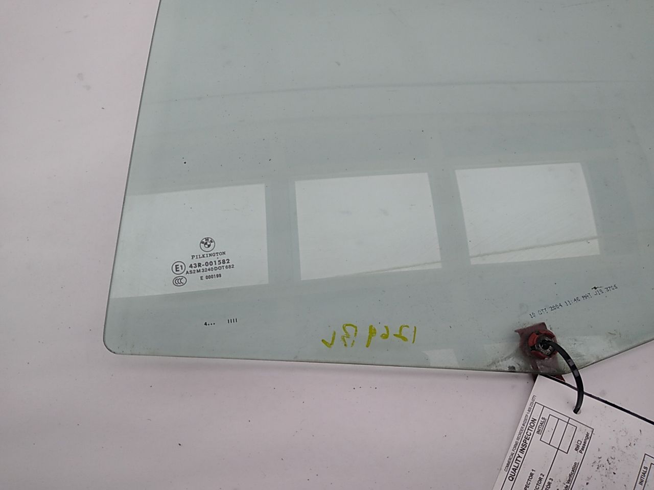 BMW 325I Rear Left Door Glass - 0