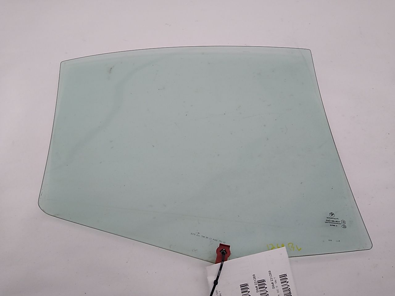 BMW 325I Rear Left Door Glass