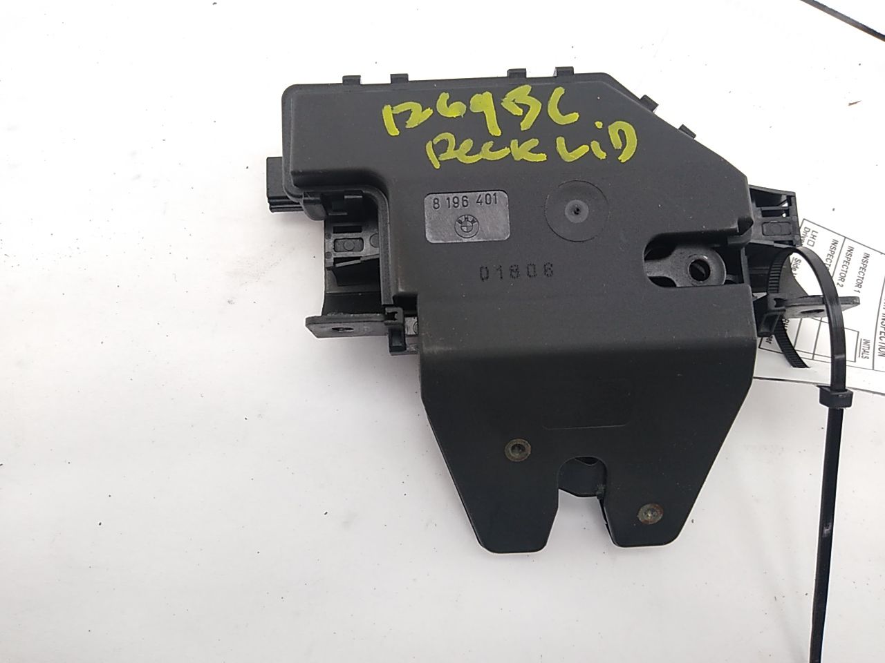 BMW 325I Trunk Latch