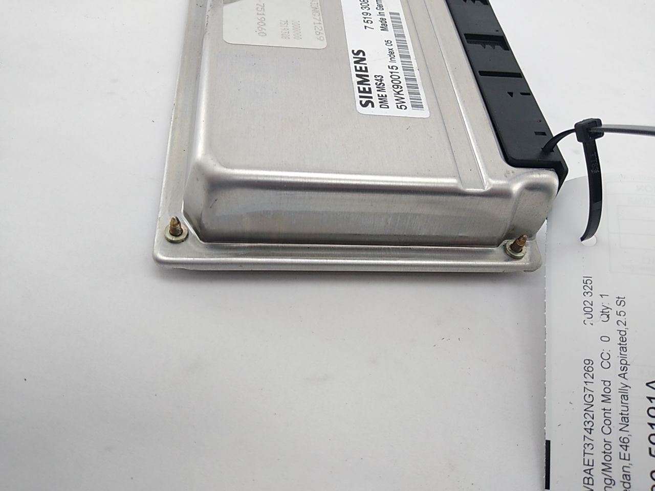 BMW 325I Engine Control Module