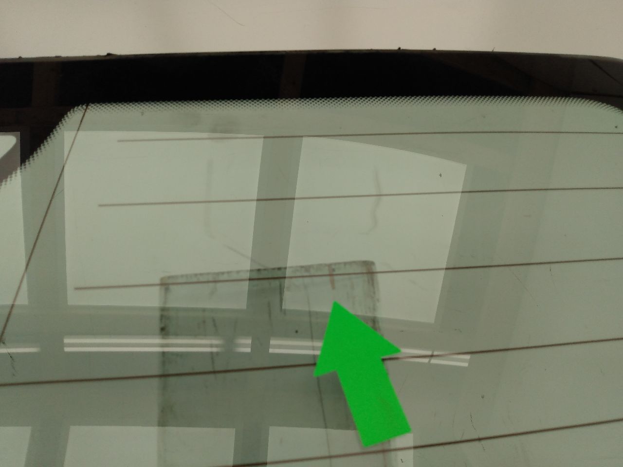 BMW 325I Rear Glass