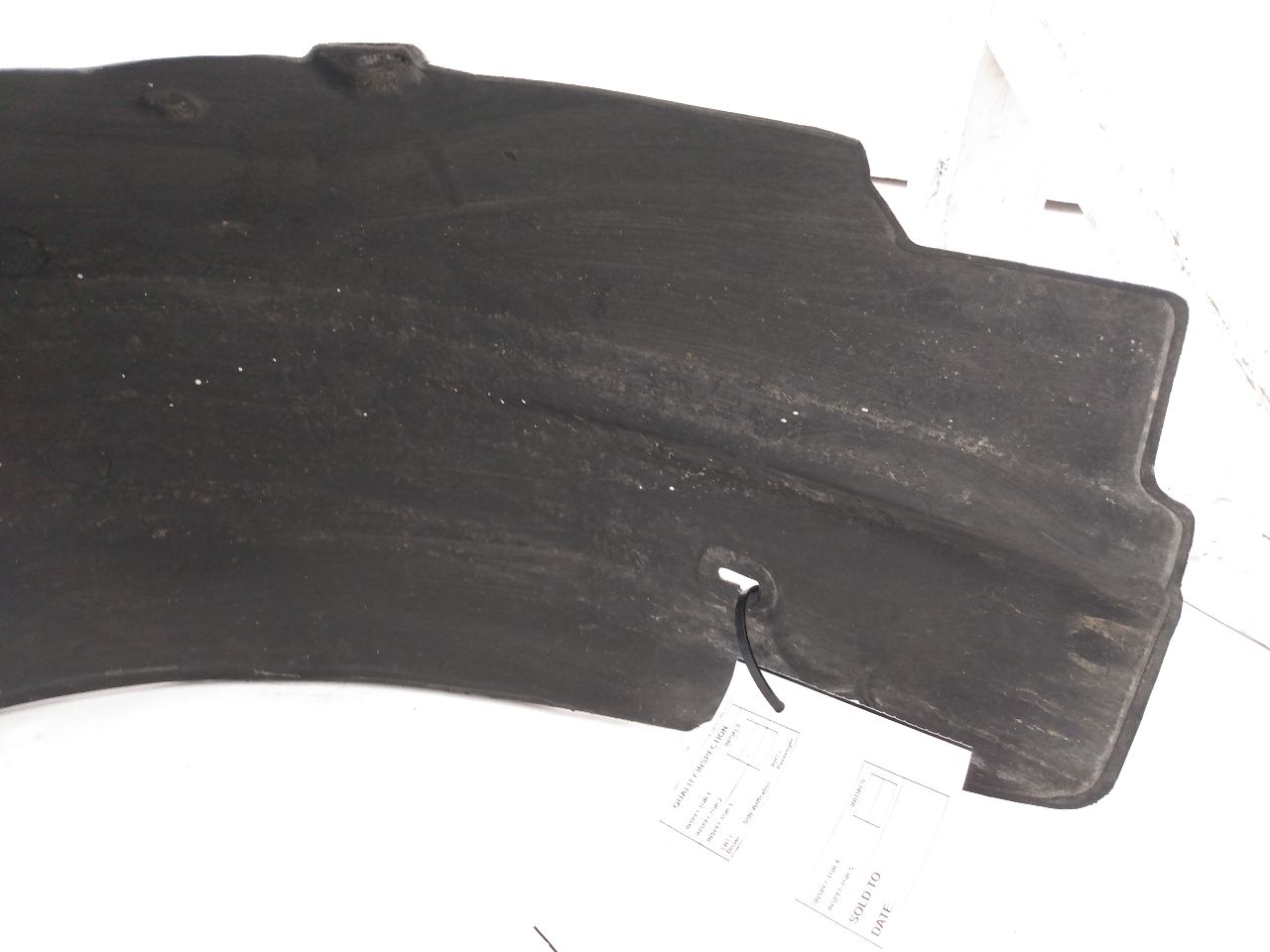 Audi Cabriolet Rear Left Fender Liner