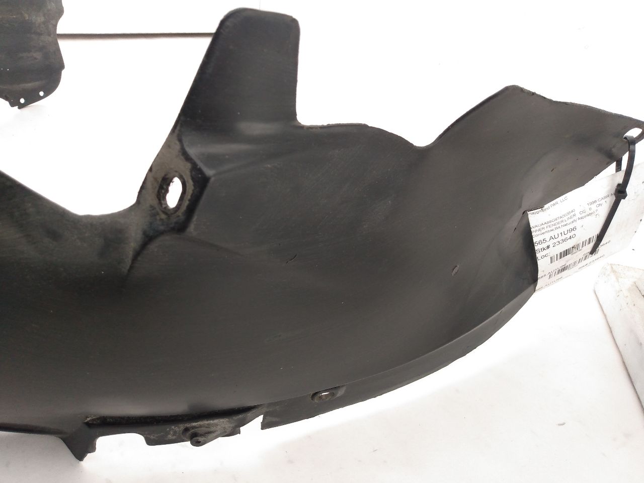 Audi Cabriolet Front Right Fender Liner