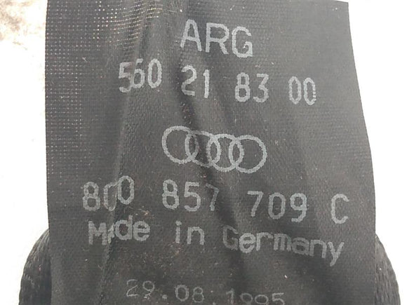 Audi Cabriolet Pair of Seat Belts - Left and Right