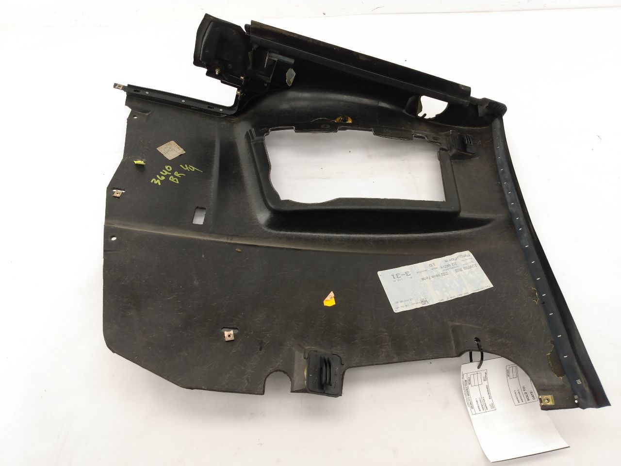 Audi Cabriolet Rear Right Interior Quarter Trim Panel