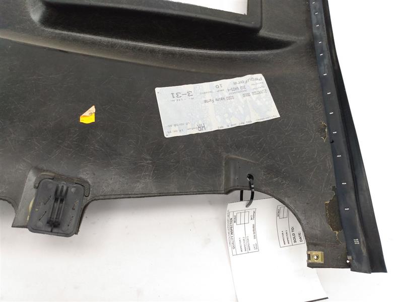 Audi Cabriolet Rear Right Interior Quarter Trim Panel