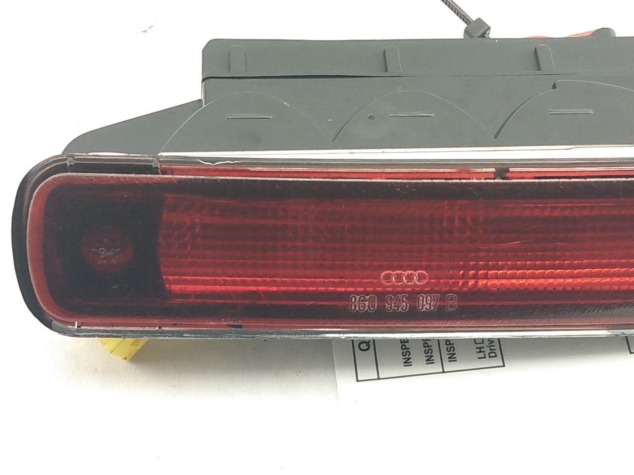 Audi Cabriolet Third Brake Light