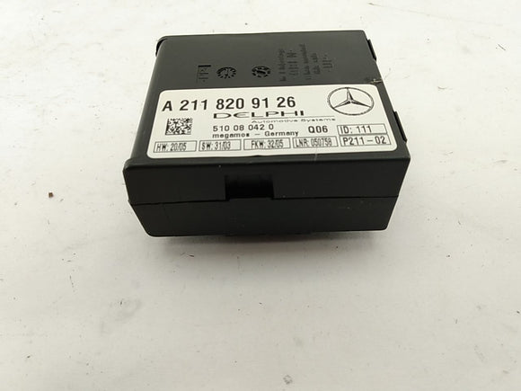 Mercedes SLK350 Anti Theft Alarm Control Module