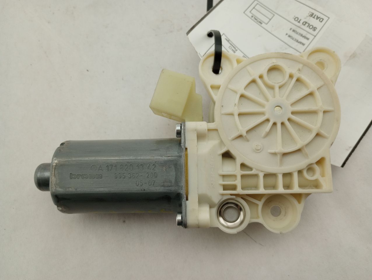 Mercedes SLK350 Front Left Window Motor