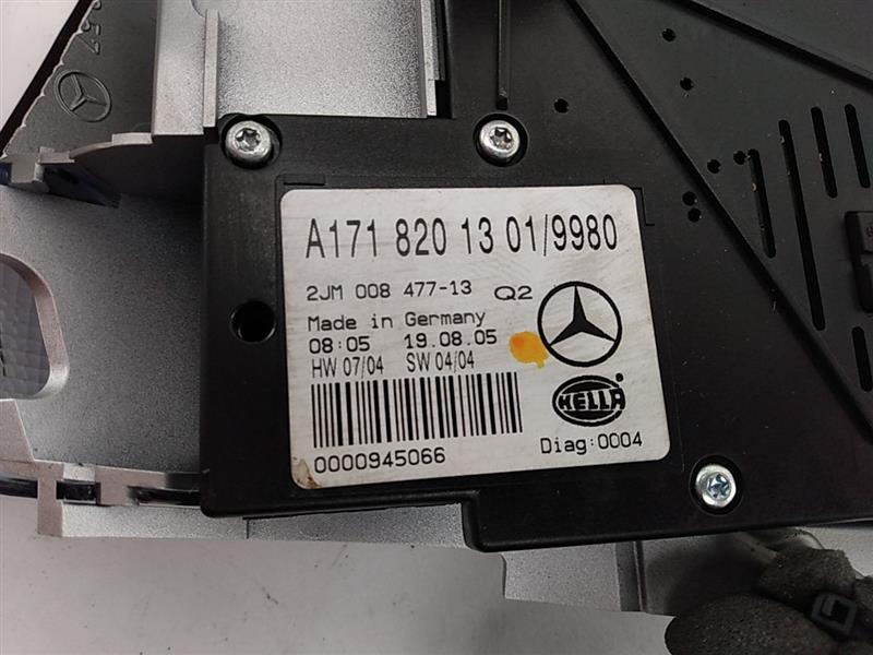 Mercedes SLK350 Dome Light Switch Assembly