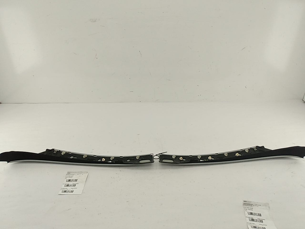 Mercedes SLK350 Set of Front Left and Front Right Windshield Trim