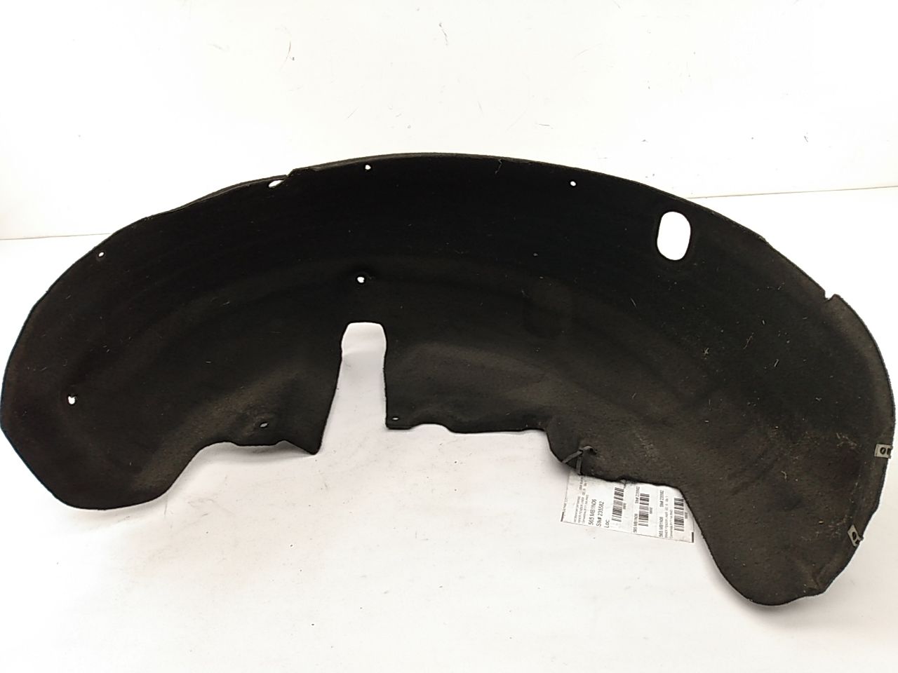 Mercedes SLK350 Rear Right Fender Liner