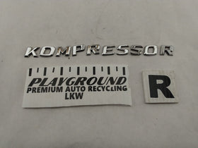 Mercedes SLK230 Front Right Fender Badging