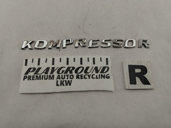 Mercedes SLK230 Front Right Fender Badging