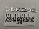 Mercedes SLK230 Trunk Lid Badging-1