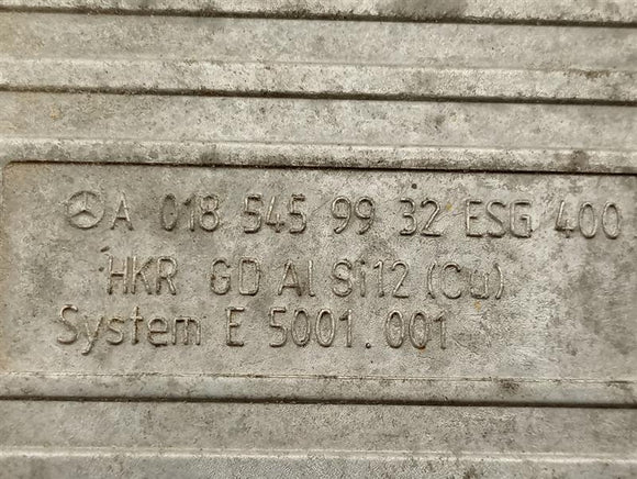 Mercedes SLK230 Cooling Fan Control Module