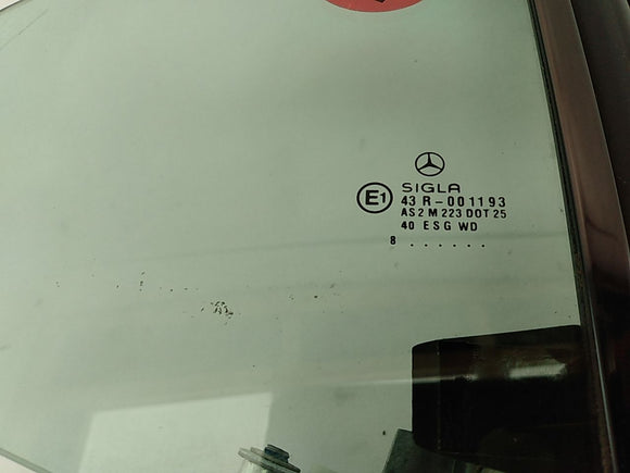 Mercedes SLK230 Rear Right Quarter Glass