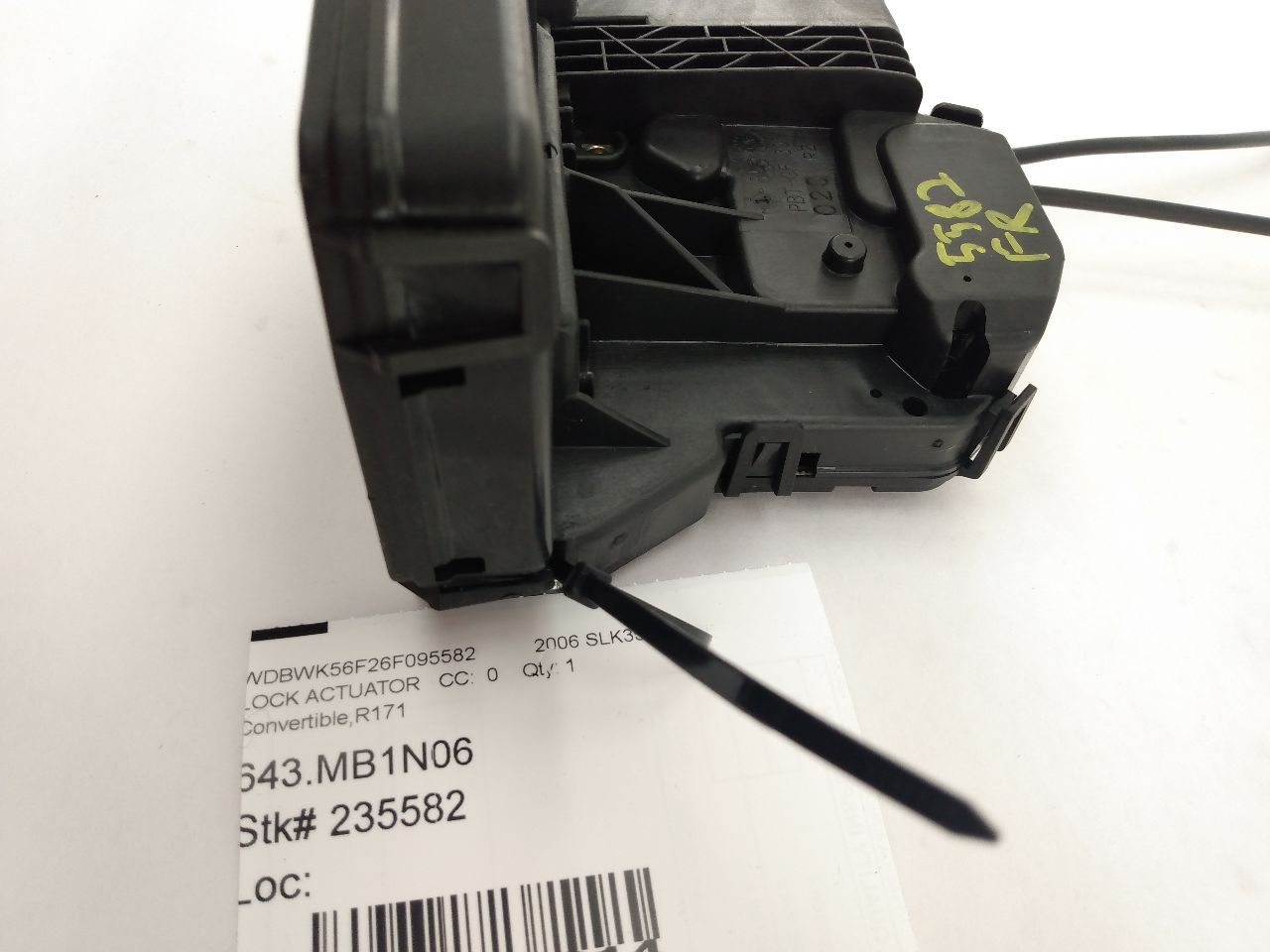 Mercedes SLK350 Front Right Lock Actuator