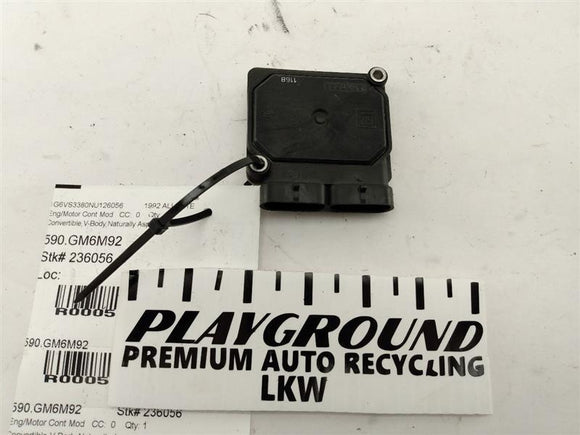 Cadillac Allante Rear Left Light Control Module