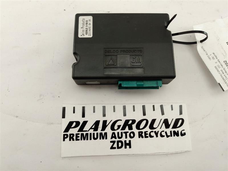 Cadillac Allante Suspension Control Module