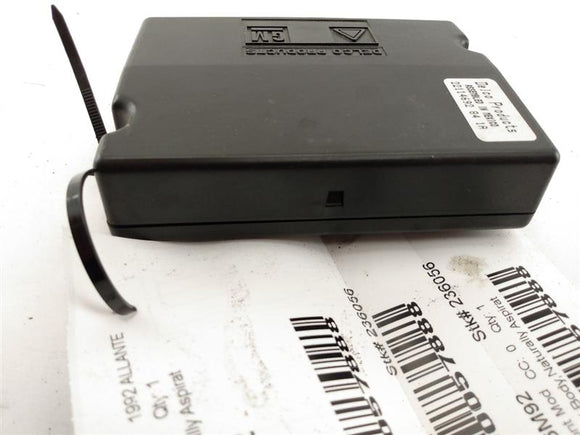 Cadillac Allante Suspension Control Module