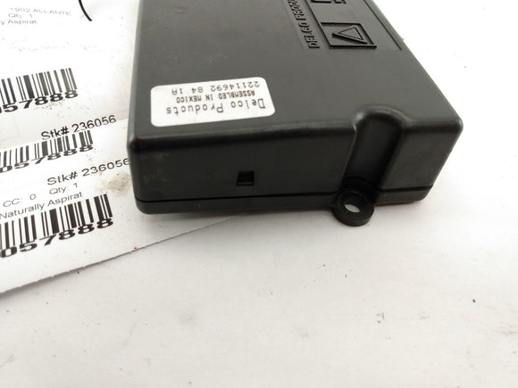 Cadillac Allante Suspension Control Module