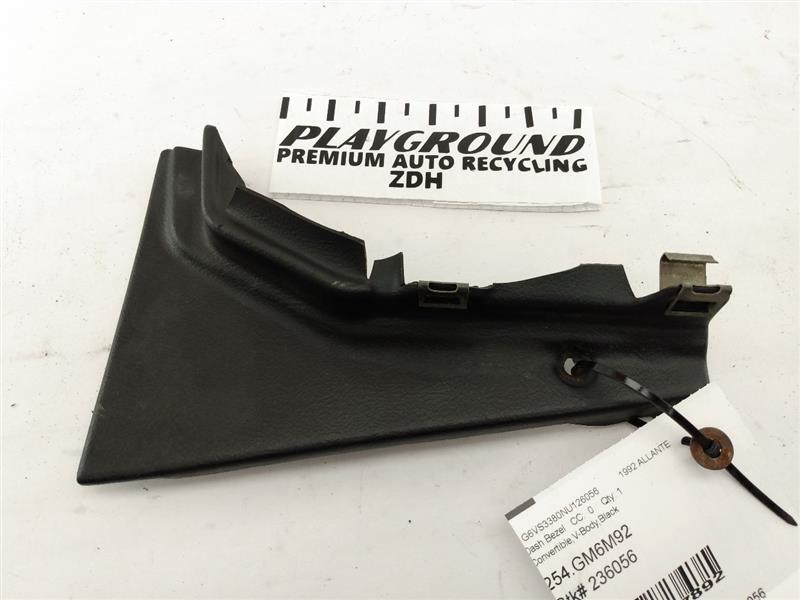 Cadillac Allante Front Right Dashboard Side Panel