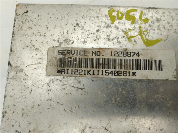 Cadillac Allante Air Bag Control Module