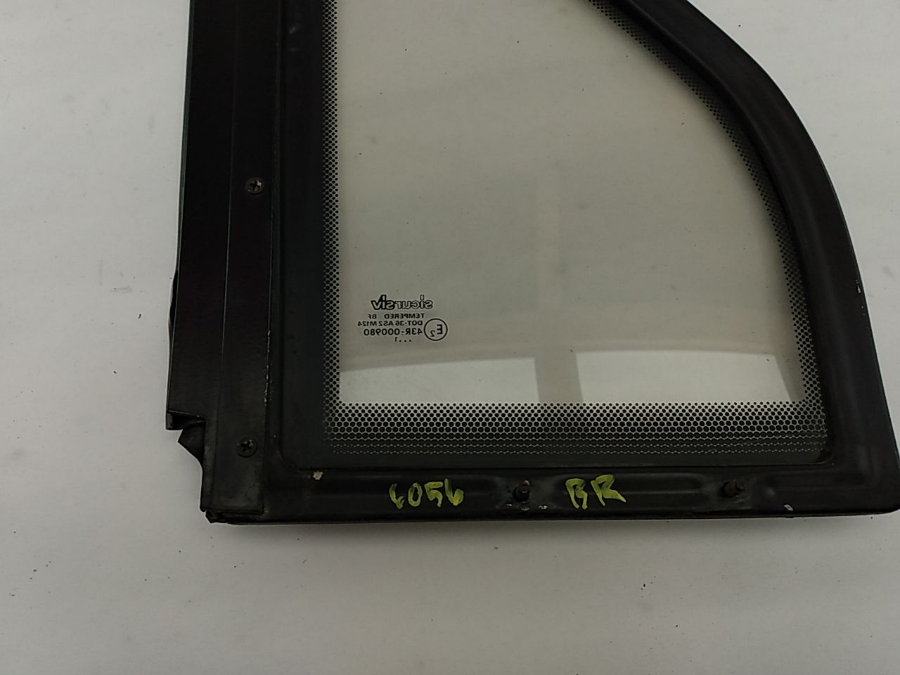Cadillac Allante Rear Right Quarter Glass