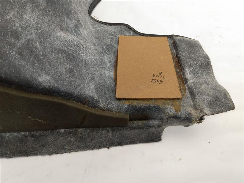 Cadillac Allante Right Trunk Trim Panel