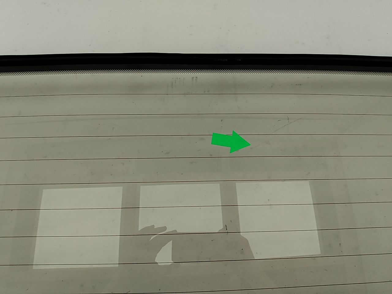 Cadillac Allante Back Glass