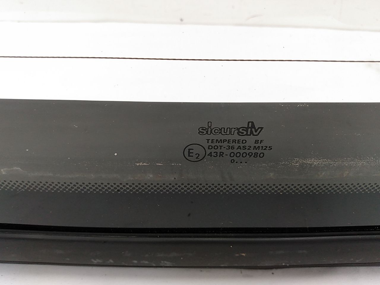Cadillac Allante Back Glass