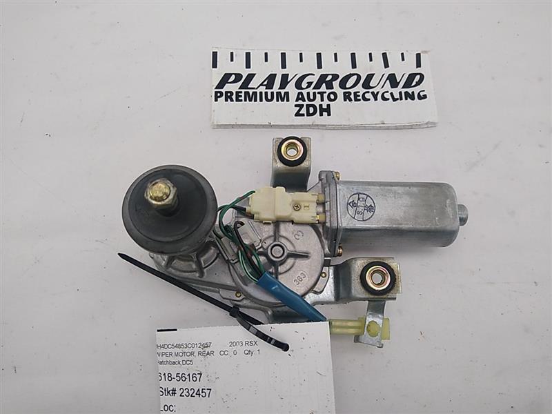 Acura RSX Rear Wiper Motor