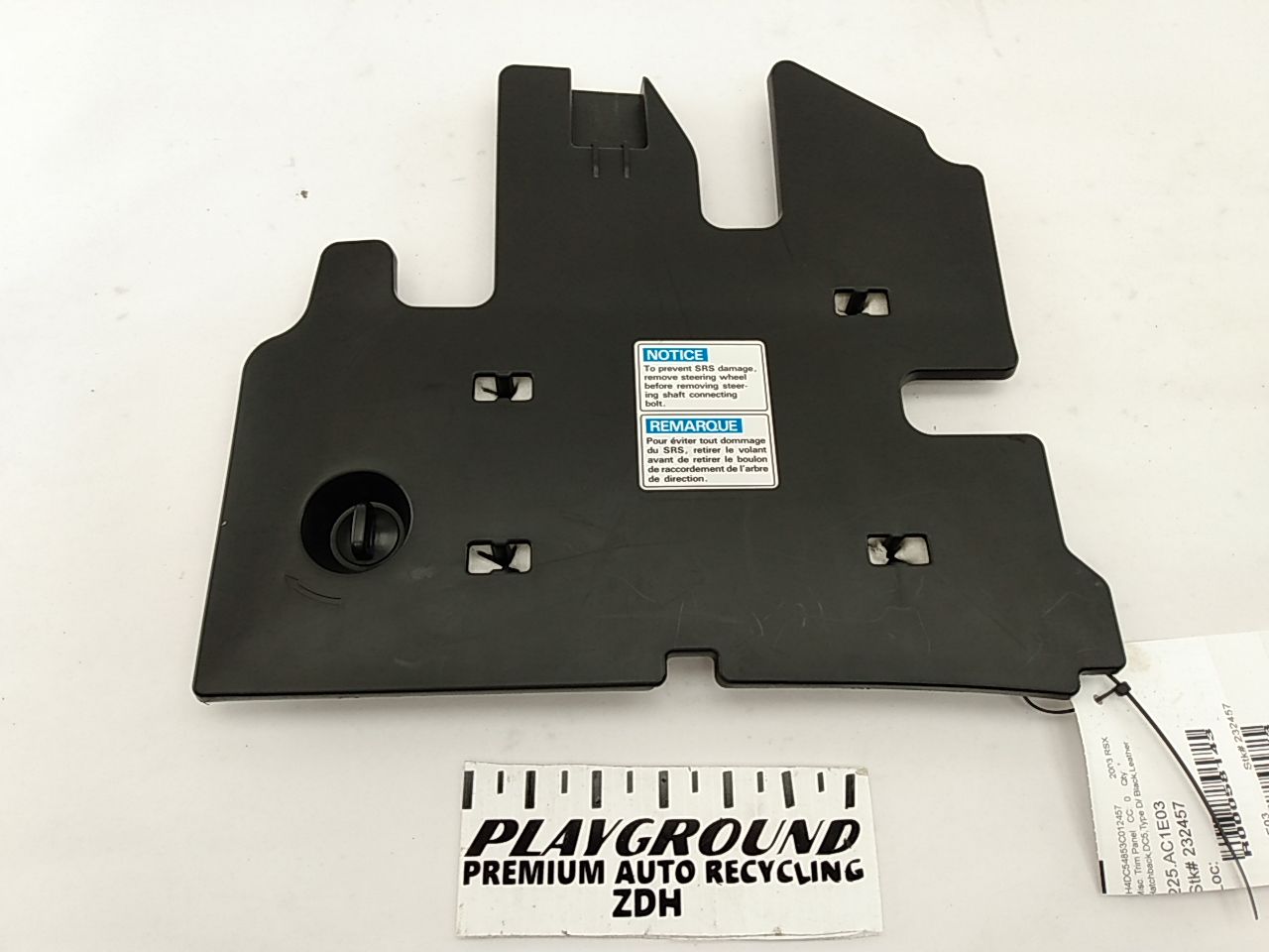 Acura RSX Front Left Fuse Trim Panel Cover