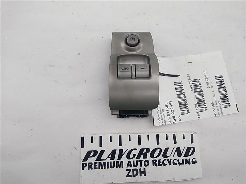 Acura RSX Front Left Door Window Switch