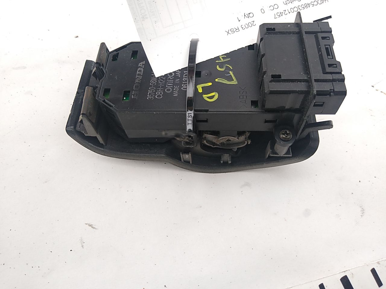 Acura RSX Front Left Door Window Switch