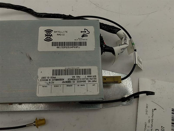 Saturn Sky Satellite Radio Receiver